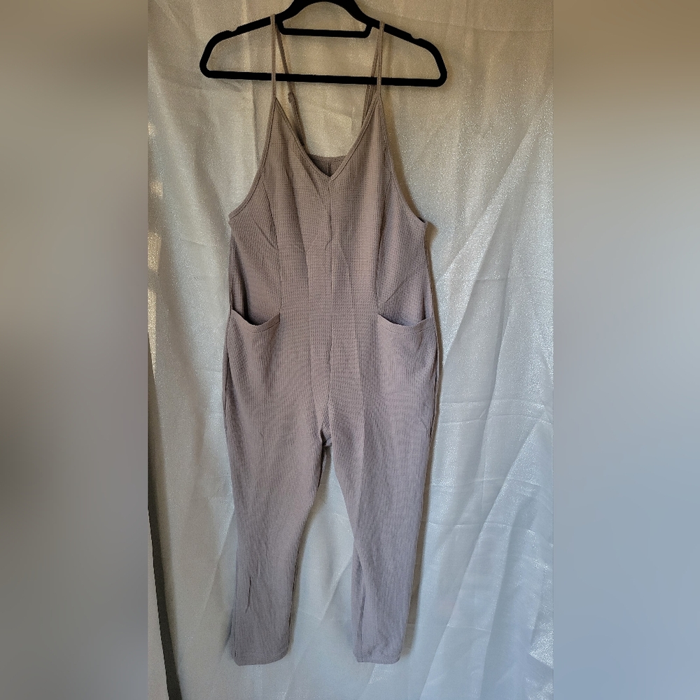 Jumpsuit Casual Rompers Sleeveless Loose Spaghetti Strap Baggy Overalls Jumpers